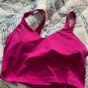 Lululemon pink align crop on pink